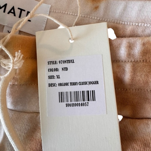 MATE THE LABEL - NWT Ginger Tie Dye Terry Tie-Dye Joggers Sweatpants Sz XL - Picture 7 of 9